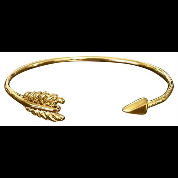 ➡️➡️ Stella and Dot Gilded Arrow Bangle - Picture 2 of 11